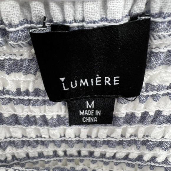 Lumiere Stripe Tiered Sundress Medium New - Picture 5 of 6